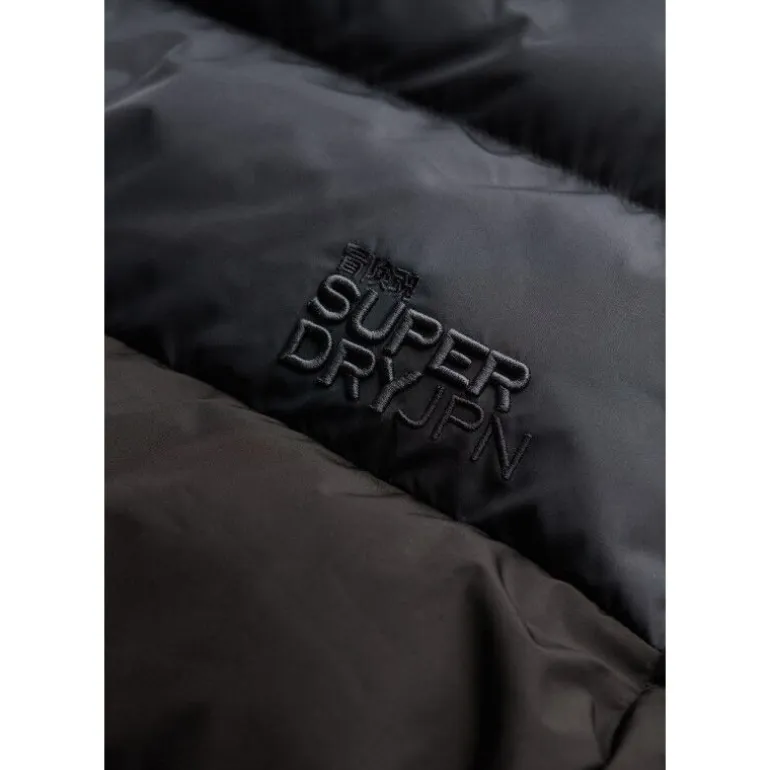 Superdry Colourblock Hooded Puffer Jkt - Doudoune homme