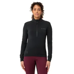 Vaude Women's Kuro Halfzip LS Tricot - Maillot vélo femme