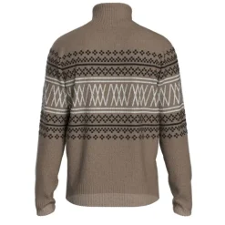 We Norwegians Setesdal Zip Up Pullover - Pull en laine mérinos homme