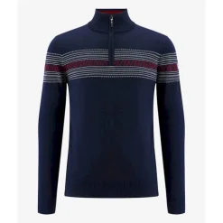 We Norwegians Signature Zip Up - Pull en laine mérinos homme